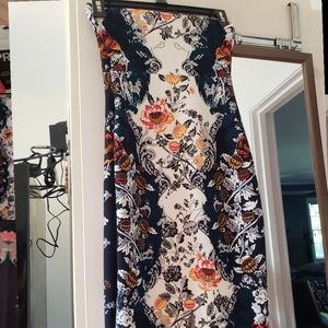 Strapless dress